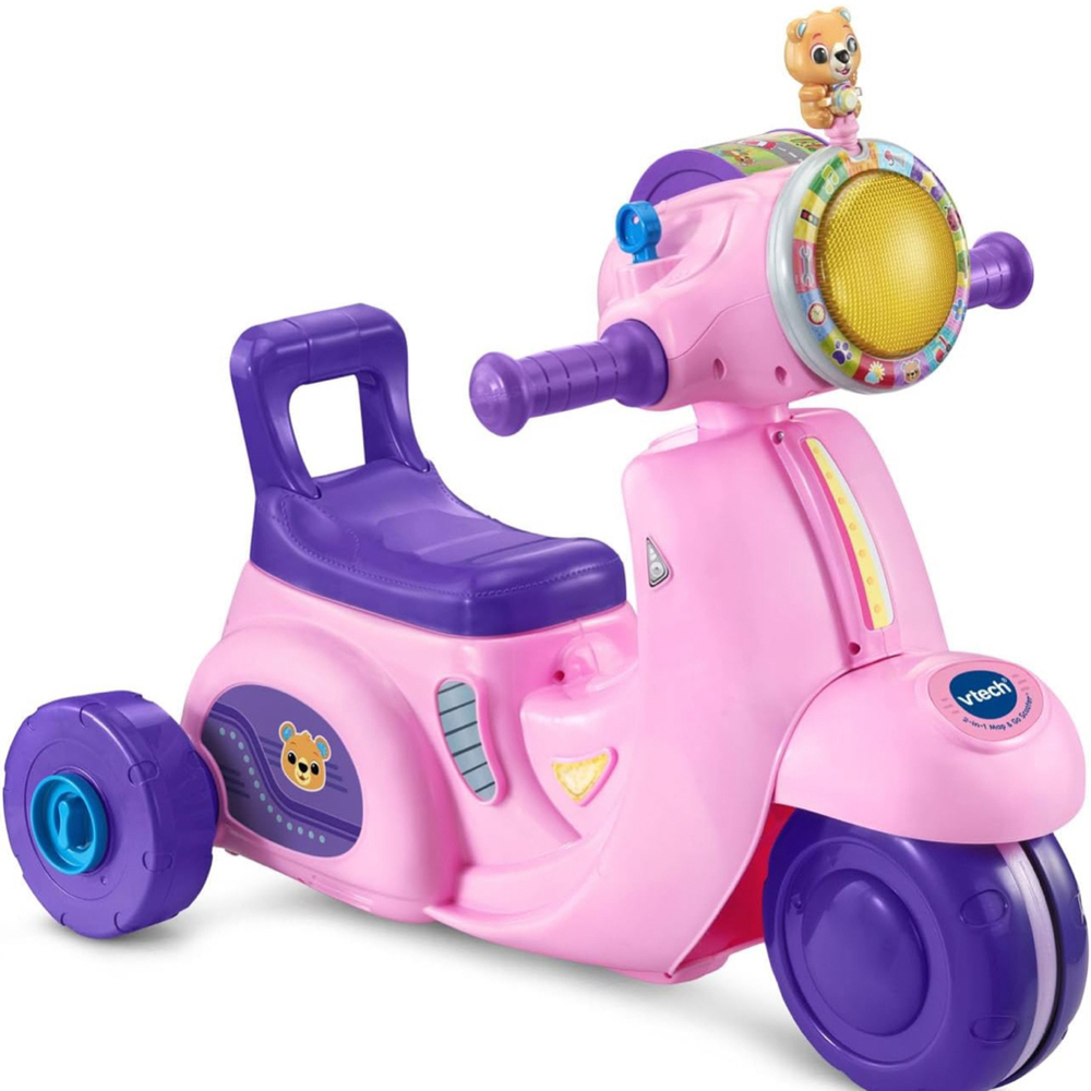 VTech 2-in-1 Map & Go Scooter Pink